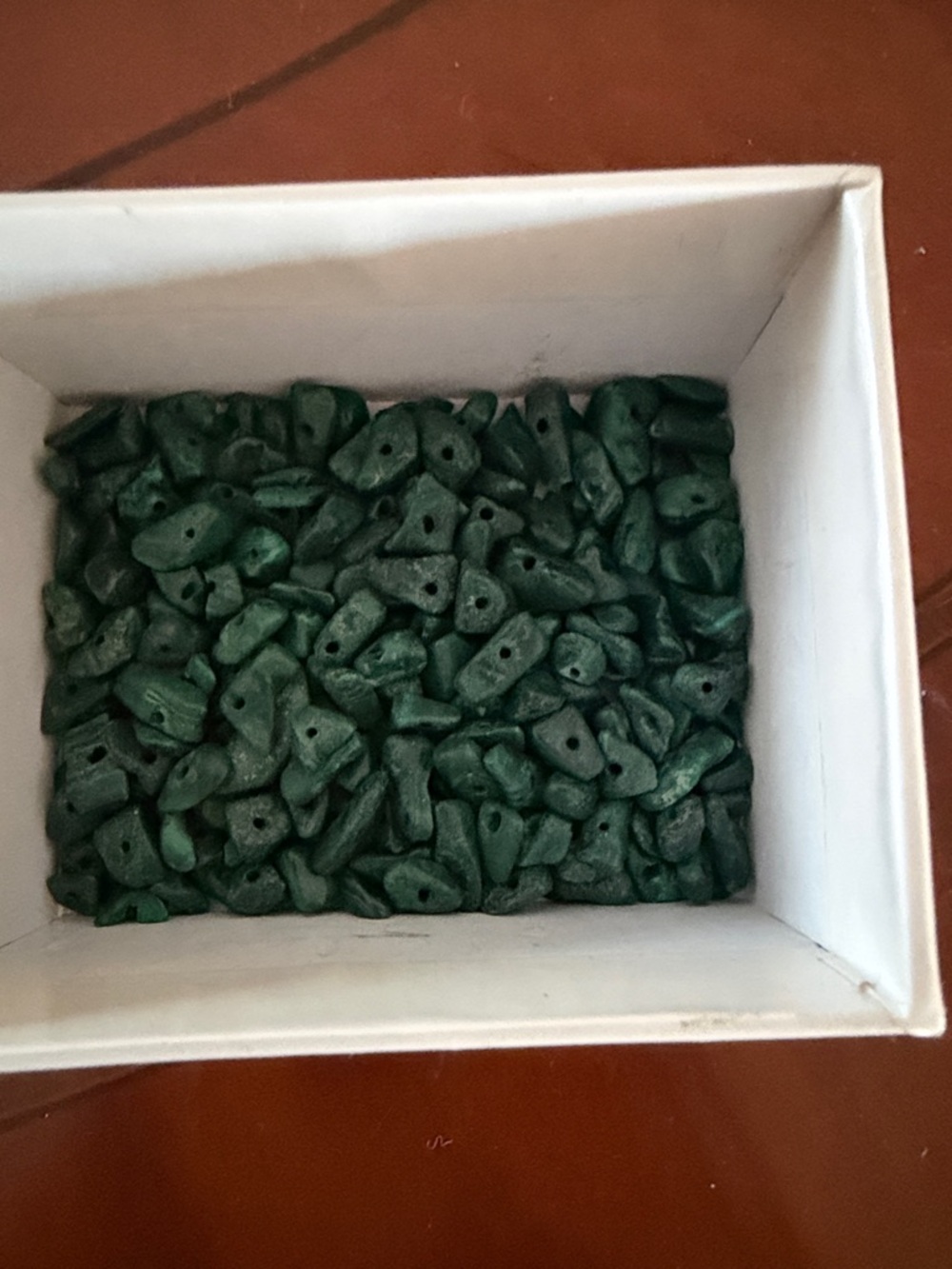 Malachite Bead Chip Mix